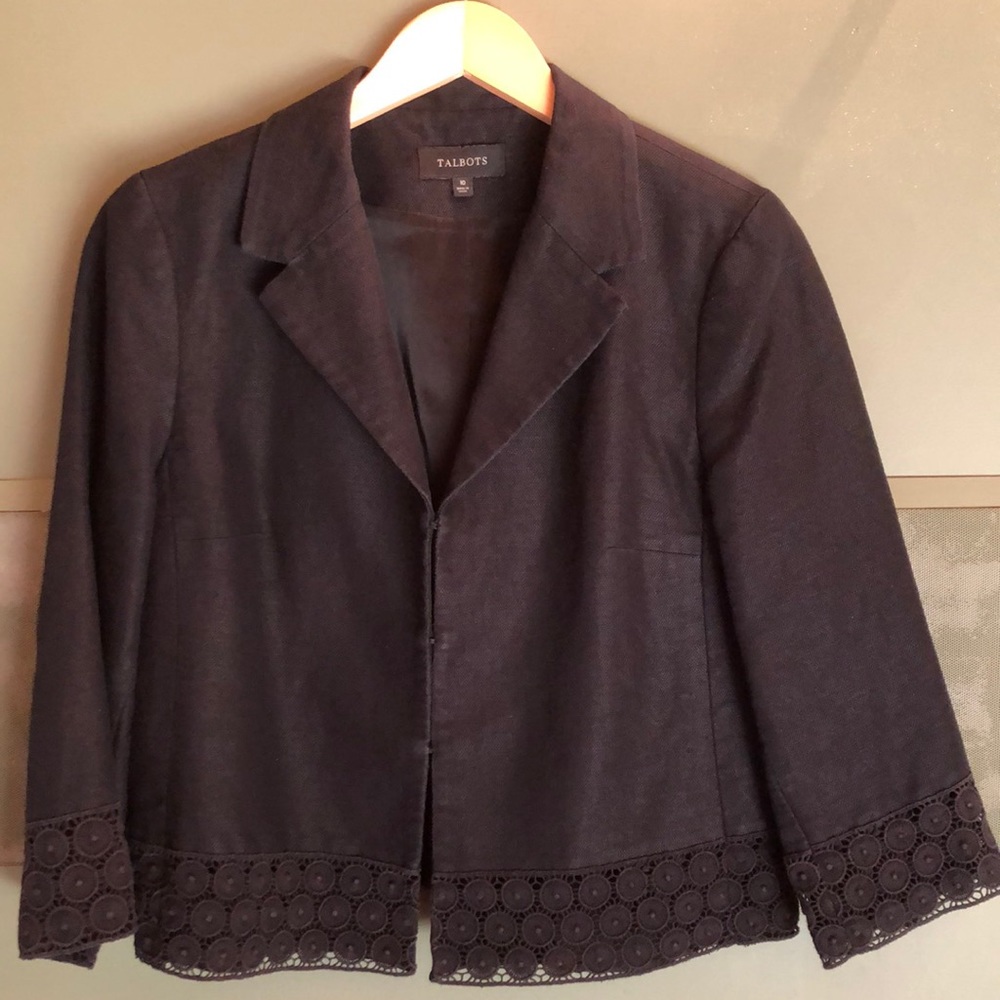 Black Talbots jacket. Size 10